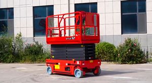 Automatic Electric Drive Scissor Lift Battery Powered Hydraulic Mobile Elevating Lift