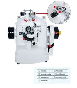 St800-2 Upper Drawing Industrial Sewing Machine