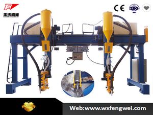 Gantry Type Automatic Beam Submerged Arc Welding Line