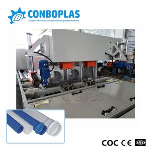 Full Automatic PVC Pipe Socketing Belling Machine with Two Heating Ovens
