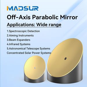 Off-Axis Parabolic Mirrors 3 Coatings for Femtosecond Laser Collimation Focusing
