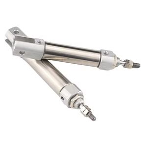 Cj2b Pneumaric Stainless Steel Piston Small Mini Standard Air Cylinder Adjust Stroke Double Acting Acting Cylinder