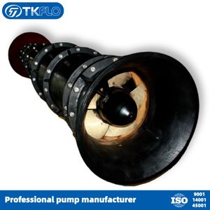 Energy Saving Vertical Shaft Turbine Submersible Water Pump for Pump Station Projects