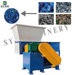 Customized Heavy-Duty Single Shaft Shredder for Efficient Waste Tire Processing