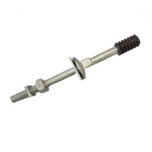 Zinc-Coated Expansion Bolt for Concrete Steel Expansion Fastener with Washers