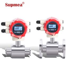 Durable Electromagnetic Flowmeter for Milk and Liquid Applications