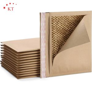 Compostable Honeycomb Paper Wrap Packaging Bag for Packaging and Shipping