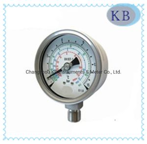 High-Precision 63mm Refrigeration Pressure Gauge for Reliable Readings