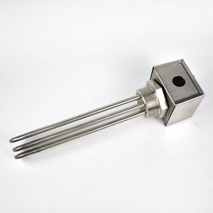Customsized 460V 1.2K Electric Flange 3 Phase Immersion Industrial Fuel Oil Tank Tubular Heater Element