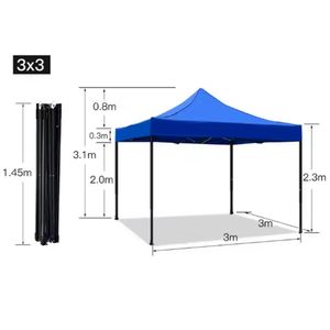 Outdoor Party Canopy Folding Gazebo Tent for Camping Event and Trade Show