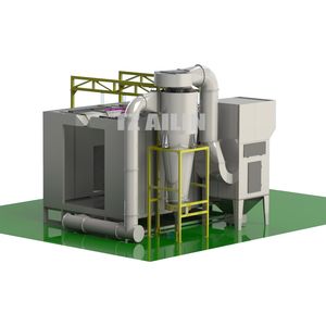 Automatically Big Cyclone Powder Coating Recovery System Quick Change Color for The Powder Painting Line