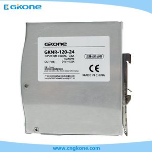 Ultra-Thin 24V 120W Power Supply Rail-Mounted for Industrial Control Applications