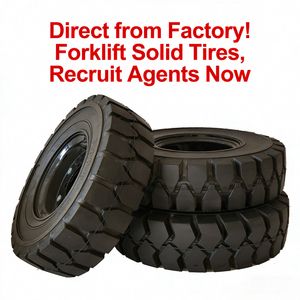 7.00-12 Heavy Duty Solid Rubber Tire Anti-Wear for Forklift