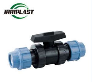 High Quality Factory Normal Temperature Pipe Fitting PVC Double Union Ball Valves