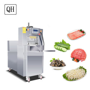 (QH-1000) Food Processing Machine Large Meat Cutter Food Processor Meat Chopper 4-Rolls Restaurant Meat Slicer for Commercial Meat Processing Plant