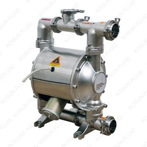 Food Grade Sauce Paste Juice Stainless Steel Pneumatic Air Operated PTFE Diaphragm Pump