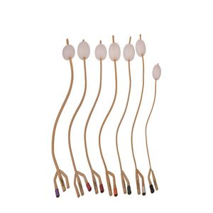 Single Use Disposable Medical Pediatric 2 3 Way Foley Catheter Urine Catheter