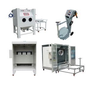Colo Hot Sale Powder Coating Package Manual Electrostatic Painting Equipment for Car Wheel