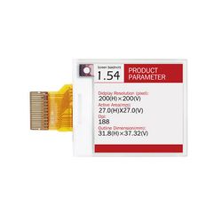 1.54in Digital Graphic E Ink Display E Paper Screen
