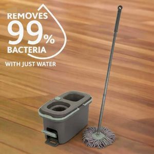 Advanced 360 Degree Spin Mop with Bucket Set with Spin Mop for Floor Mop