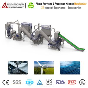 High Performance Fiberglass Shredding Crushing Grinding Sorting Line Machine for Wind Turbine Blade Solar Panel FRP Pipe Boat Plastic Waste Drum Car Shell Tire