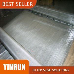 Best Seller 304 Stainless Steel Plain Woven Square Filter Wire Mesh 100mesh 0.1mm 1m/1.2m Quick Delivery