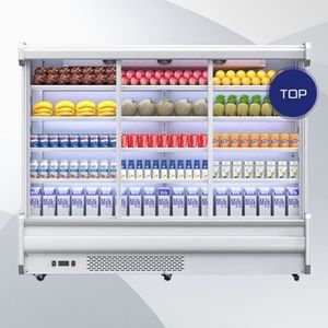 Commercial 3 Doors Cool Drink Fridge Beer Refrigerator