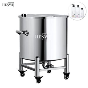 Customized 500L 1000L Stainless Steel SS304 316L Mixing Storage Tank for Perfume or Alcohol Cosmetic Movable Tank