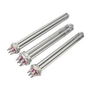 Coustomized 220V 380V Stainless Steel Electric Immersion Coil Water Tubular Heaters