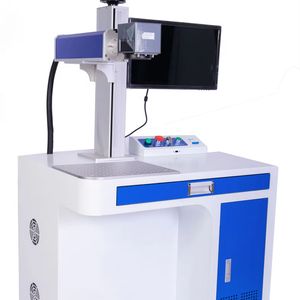 20W 30W 50W Fiber Laser Marking Machine Portable Desktop Optic Laser