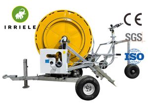 Metal Hose Reel Machine with Gearbox Core Component for Agricultural Irrigation System for Farms and Irrigation
