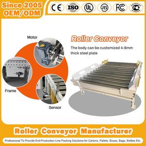 Roller Conveyor Manufacturer Skate Wheel Flexible Curved Gravity Telescopic Customized Roller Conveyor for Truck Container Loading Unloading