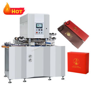 Automatic Hardcover Book Cover Hot Gold Foil Stamping Machine Invitation Wedding Card Paper Film Logo Hot Foil Embossing Bronzing Stamping Machine for Leather