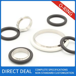 Vit / FKM High Temperature Corrosion Resistant Fuororubber O-Ring Perfluoro Rubber Ring Acid and Alkali Resistant Fluororubber O-Ring