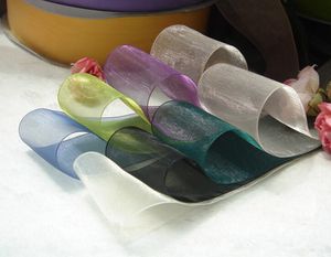 100% Polyester Organza Ribbon for Gift Packing/Wedding/Flowers/Christmas/Party Decoration/DIY