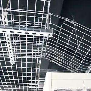 Cable Tray Ceiling Cable Basket Stainless Steel Wire Mesh Tray