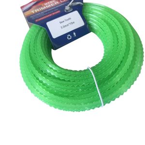 High Quality Nylon Saw-Toothed Brush Cutter Grass Trimmer Line for Garden Tool