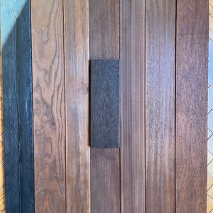 China Best Quality Diverse Selection Thermally Treated Modified Thermowood Solid Wood Timber Interior Exterior Soffit Wall Cladding