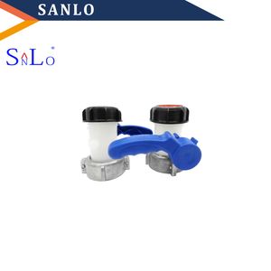 Aluminum Interface IBC Plastic Butterfly Valve