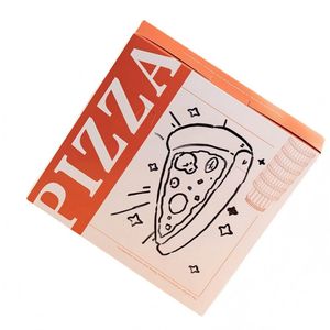 Custom Logo Printed Recyclable Corrugated Paper Pizza Box