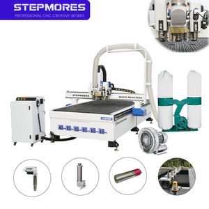 4X8FT CCD Camera Vibration Knife Cutting CNC Router Machine for Advertising Industry