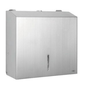 Stainless Steel Wall Mounted C/V Fold Paper Dispenser