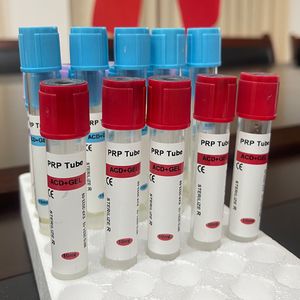 Siny High Quality Medical Consumables Ha & Sodium Citrate & Gel Disposable Vacuum Blood Collection Prp Tube