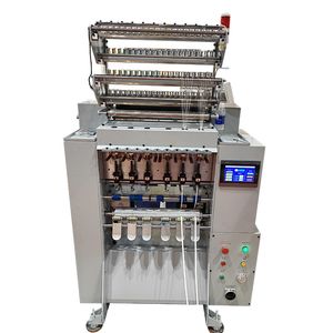 Fancy Cord Knitting Machine High Speed Elastic Cord Knitting Machine Hot Sales 6 Needles Rope Knitting Machine