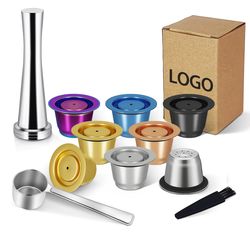 High Quality Refillable Reusable Capsule Stainless Steel Coffee Capsule Pod