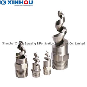 316ss Fire Extinguishing Cooling Tower Stainless Steel Water Jet Full Cone Spiral Spray Nozzle
