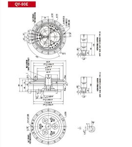 Precision Cycloidal Gear Reducer for Industrial Robots Qy-80e Model
