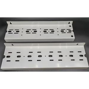 Universal 10 Inch 20 Inch Water Purifier Iron Hanging Plate, 3 Stage Filter Bottle Iron Bracket for Reverse Osmosis System