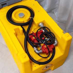 Plastic Mobile Gasoline Storage with Vapor Recovery for Environmental Protection at Gas Station Facilities