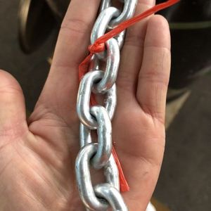 High Strength Metal Forging Customizable Heat Treatment Alloy Steel Chain